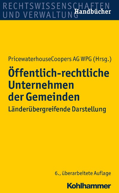 Öffentlich-rechtliche Unternehmen der Gemeinden - 