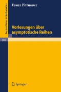 Cover-Bild zum Titel 'Vorlesungen über asymptotische Reihen' von 'F. Pittnauer'
