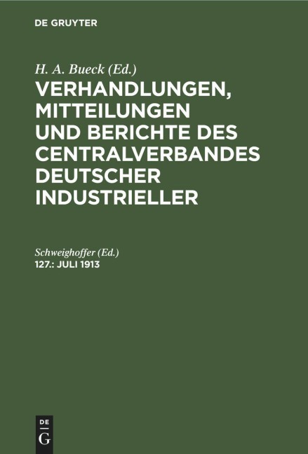 Juli 1913 - 