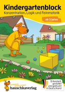 Cover-Bild zum Titel 'Kindergartenblock ab 3 Jahre - Konzentration, Logik, Feinmotorik' von 'Ulrike Maier'
