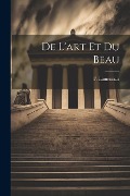Cover-Bild zum Titel 'De L'art et du Beau' von 'F. Lamennais'