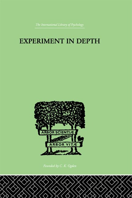 Experiment In Depth - P W Martin