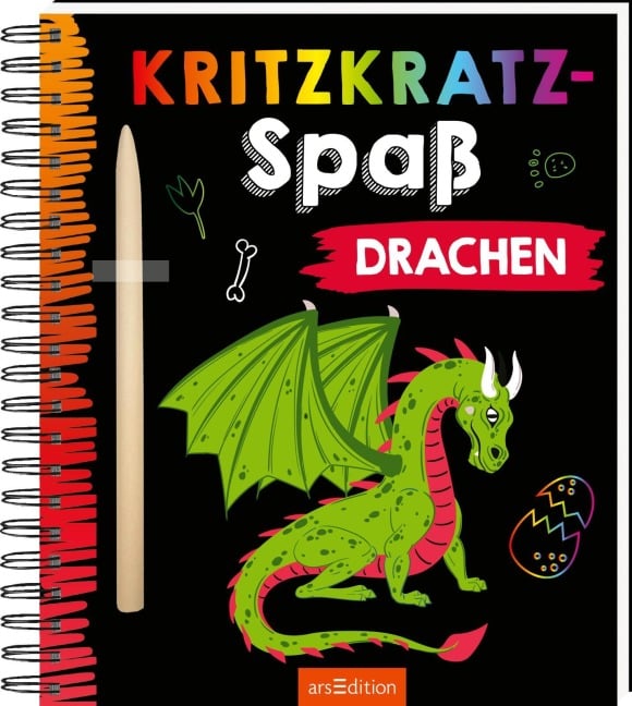 Kritzkratz-Spaß Drachen - 