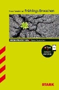 Cover-Bild zum Titel 'STARK Interpretationen Deutsch - Frank Wedekind: Frühlings Erwachen' von 'Klaus Gladiator'