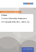 Cover-Bild zum Titel 'Customer Relationship Management' von 'G. Dengl'