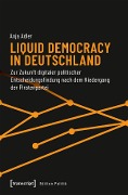 Cover-Bild zum Titel 'Liquid Democracy in Deutschland' von 'Anja Adler'