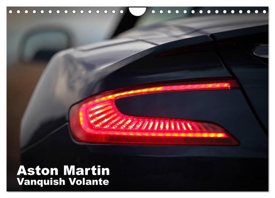 Aston Martin Vanquish Volante (Wandkalender 2025 DIN A4 quer), CALVENDO Monatskalender - Jürgen Wolff
