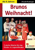 Cover-Bild zum Titel 'Brunos Weihnacht!' von 'Ulla Krawczyk'