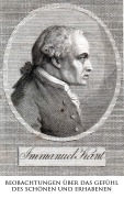 Cover-Bild zum Titel 'Beobachtungen über das Gefühl des Schönen und Erhabenen' von 'Immanuel Kant'