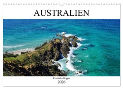Cover-Bild zum Titel 'Australien (Wandkalender 2026 DIN A3 quer), CALVENDO Monatskalender' von 'Franziska Hoppe'