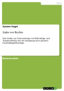 Cover-Bild zum Titel 'Links vor Rechts' von 'Susann Vogel'
