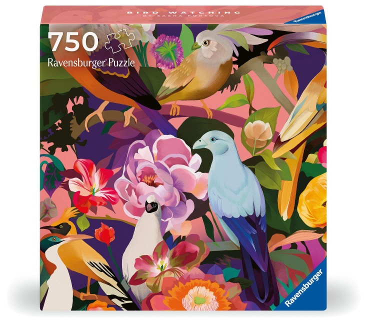 Erwachsenenpuzzle 750 Teile Art&Soul Collection - Bird watching - 