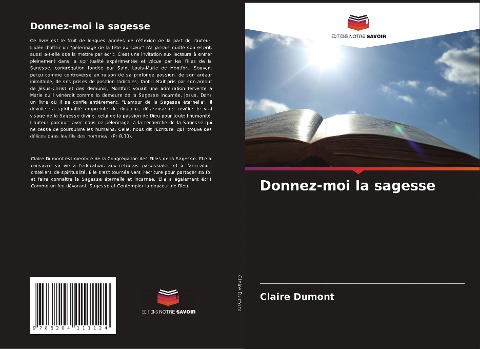 Donnez-moi la sagesse - Claire Dumont