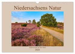 Cover-Bild zum Titel 'Niedersachsens Natur (Wandkalender 2026 DIN A3 quer), CALVENDO Monatskalender' von 'Olaf Jürgens'