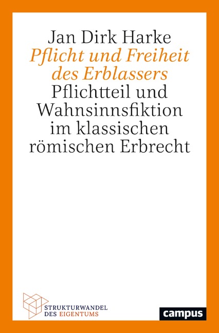Pflicht und Freiheit des Erblassers - Jan Dirk Harke