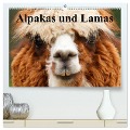 Alpakas und Lamas (hochwertiger Premium Wandkalender 2025 DIN A2 quer), Kunstdruck in Hochglanz - Elisabeth Stanzer