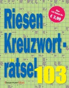 Cover-Bild zum Titel 'Riesen-Kreuzworträtsel 103 (5 Exemplare à 3,99 EUR)' von 'Eberhard Krüger'
