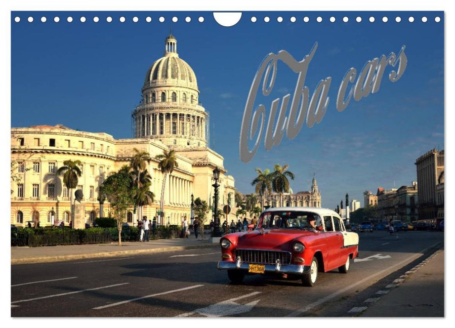 Cuba Cars (Wandkalender 2026 DIN A4 quer), CALVENDO Monatskalender - André Krajnik