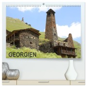 GEORGIEN (hochwertiger Premium Wandkalender 2026 DIN A2 quer), Kunstdruck in Hochglanz - Huttwil (Schweiz) Schmid