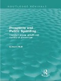 Cover-Bild zum Titel 'Prosperity and Public Spending (Routledge Revivals)' von 'Edward Nell'