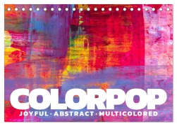 Cover-Bild zum Titel 'Colorpop - Joyful, abstract. multicolored (Tischkalender 2026 DIN A5 quer), CALVENDO Monatskalender' von ''