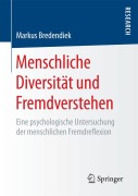 Cover-Bild zum Titel 'Menschliche Diversität und Fremdverstehen' von 'Markus Bredendiek'