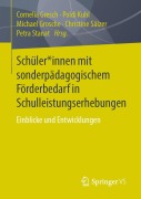Cover-Bild zum Titel 'Schüler*innen mit sonderpädagogischem Förderbedarf in Schulleistungserhebungen' von ''