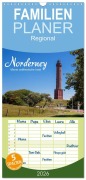 Cover-Bild zum Titel 'Familienplaner 2026 - Norderney. Meine ostfriesische Insel mit 5 Spalten (Wandkalender, 21 x 45 cm) CALVENDO' von 'Andrea Dreegmeyer'
