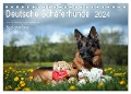 Deutsche Schäferhunde Seelentröster (Tischkalender 2024 DIN A5 quer), CALVENDO Monatskalender - Petra Schiller