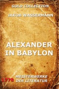 Cover-Bild zum Titel 'Alexander in Babylon' von 'Jakob Wassermann'