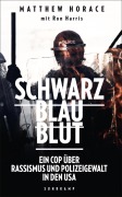 Cover-Bild zum Titel 'Schwarz Blau Blut' von 'Matthew Horace'