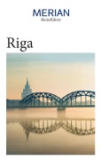 Cover-Bild zum Titel 'MERIAN Reiseführer Riga' von 'Christiane Bauermeister'