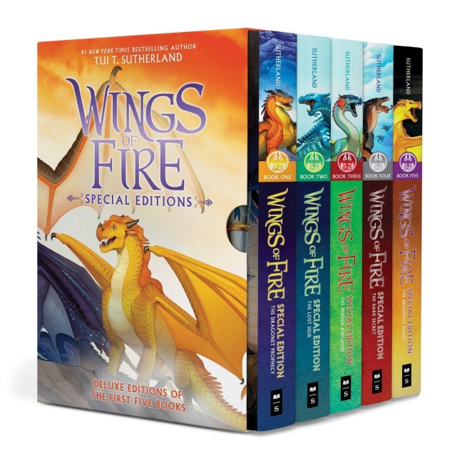 Wings of Fire #1-5 Special Edition Box Set - Tui T Sutherland
