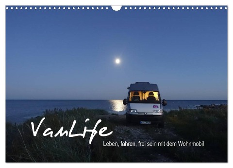 Vanlife - Leben, fahren, frei sein mit dem Wohnmobil (Wandkalender 2025 DIN A3 quer), CALVENDO Monatskalender - Susanne Flachmann