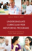Cover-Bild zum Titel 'Undergraduate Curricular Peer Mentoring Programs' von ''