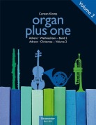 Cover-Bild zum Titel 'organ plus one: Advent / Weihnachten, Band 2 (Originalwerke und Bearbeitungen für Gottesdienst und Konzert)' von ''