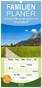 Familienplaner 2025 - Schöne Wanderungen um Oberstdorf mit 5 Spalten (Wandkalender, 21 x 45 cm) CALVENDO - Walter G. Allgöwer