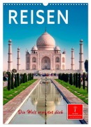 Cover-Bild zum Titel 'Reisen - die Welt erwartet dich (Wandkalender 2026 DIN A3 hoch), CALVENDO Monatskalender' von 'Peter Roder'