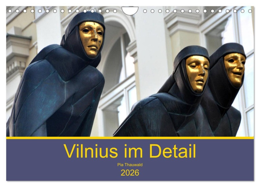 Vilnius im Detail (Wandkalender 2026 DIN A4 quer), CALVENDO Monatskalender - Pia. Thauwald Pia. Thauwald