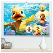 Cover-Bild zum Titel 'Lustige Enten. Niedlich und farbenfroh (hochwertiger Premium Wandkalender 2026 DIN A2 quer), Kunstdruck in Hochglanz' von 'Rose Hurley'