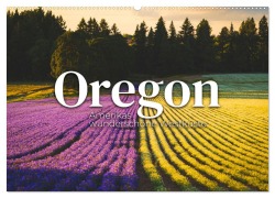 Cover-Bild zum Titel 'Oregon - Amerikas wunderschöne Westküste (Wandkalender 2026 DIN A2 quer), CALVENDO Monatskalender' von 'Happy Monkey'