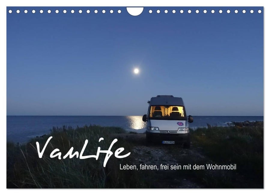 Vanlife - Leben, fahren, frei sein mit dem Wohnmobil (Wandkalender 2025 DIN A4 quer), CALVENDO Monatskalender - Susanne Flachmann