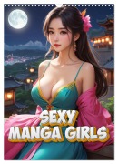 Cover-Bild zum Titel 'Sexy Manga Girls (Wandkalender 2026 DIN A3 hoch), CALVENDO Monatskalender' von 'ShirtScene ShirtScene'