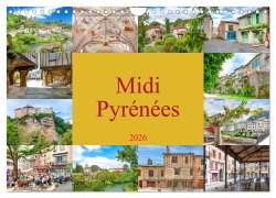 Cover-Bild zum Titel 'Midi-Pyrénées (Wandkalender 2026 DIN A4 quer), CALVENDO Monatskalender' von 'Bodo Schmidt'