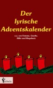 Cover-Bild zum Titel 'Der lyrische Adventskalender' von 'Autoren'