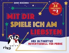 Cover-Bild zum Titel 'Mit dir spiele ich am liebsten - Der ultimative Paarduell-Adventskalender' von 'Emma Hegemann'