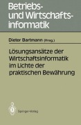 Cover-Bild zum Titel 'Lösungsansätze der Wirtschaftsinformatik im Lichte der praktischen Bewährung' von ''