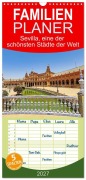 Cover-Bild zum Titel 'Familienplaner 2027 - Sevilla, eine der schönsten Städte der Welt mit 5 Spalten (Wandkalender, 21 x 45 cm) CALVENDO' von 'Paul Michalzik'