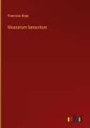 Cover-Bild zum Titel 'Glossarium Sanscritum' von 'Francisco Bopp'