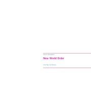 Cover-Bild zum Titel 'New World Order' von 'Herold Zu Moschdehner'